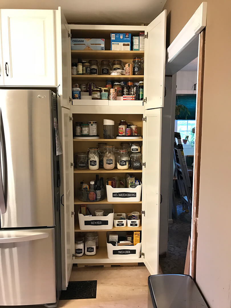 DIY kithen cabinet installation