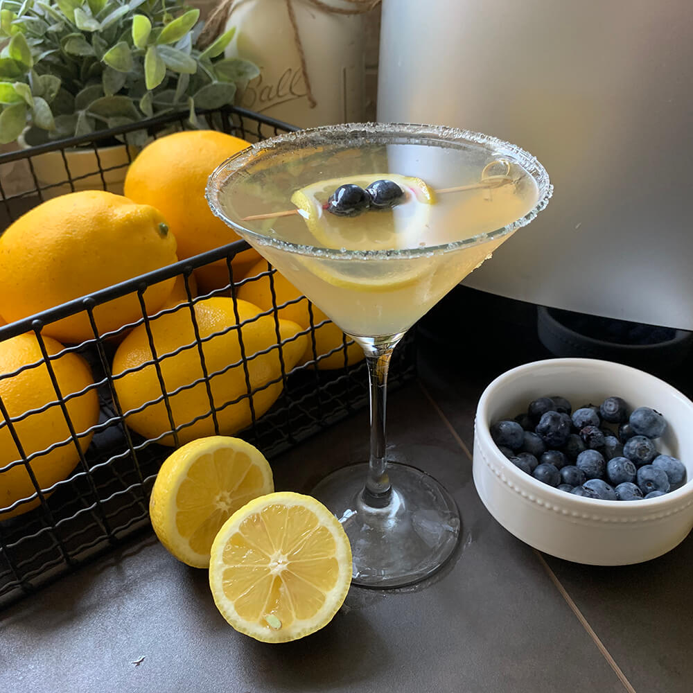 best blueberry lemondrop martini
